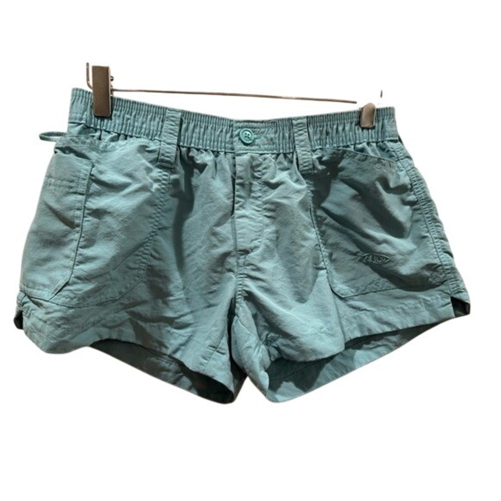AFTCO‎ Women's 3" Teal Fishing/Outdoor Shorts Size 0